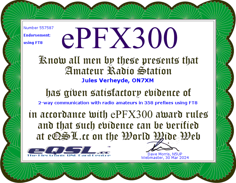prefix award